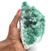 Fluorita verde bruta em cristais na matriz - 0