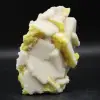 Cristais de enxofre puro em calcita - 0