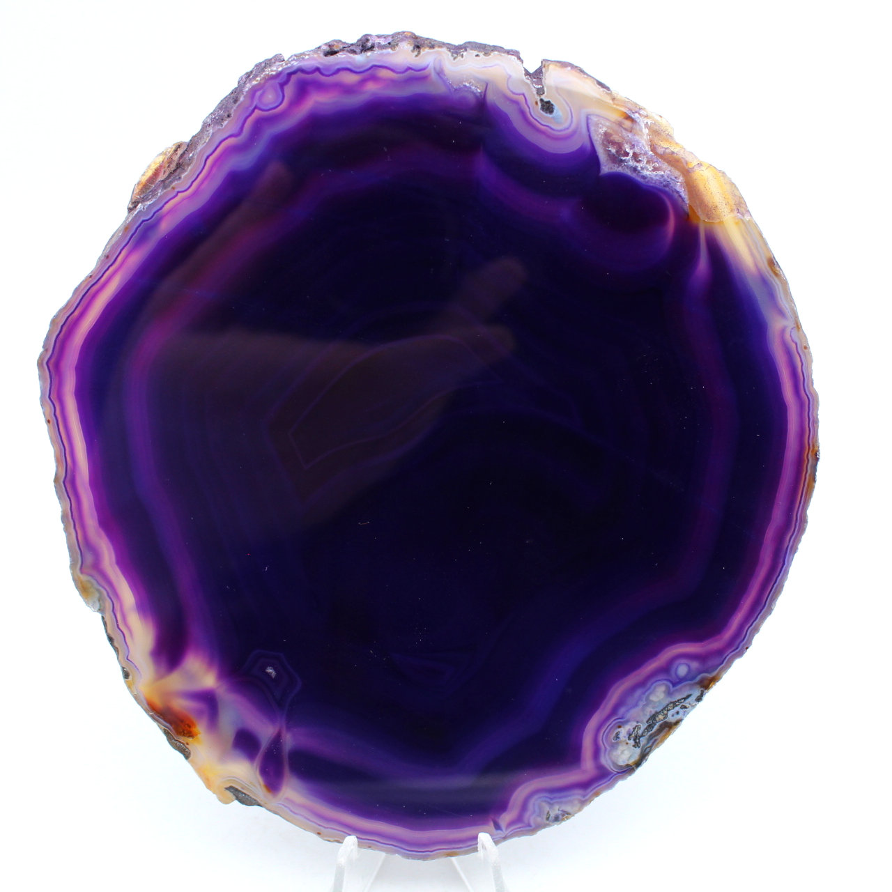 Ágata natural polida