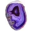 mineral ágata roxa - 0