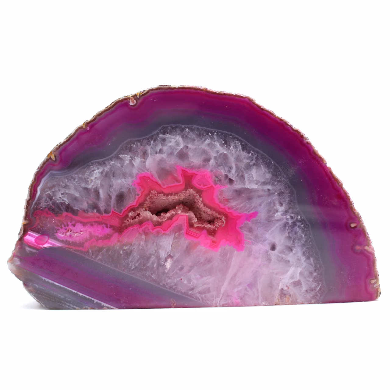 pedra ágata rosa do brasil