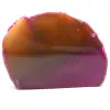 Pedra decorativa em ágata rosa - 0