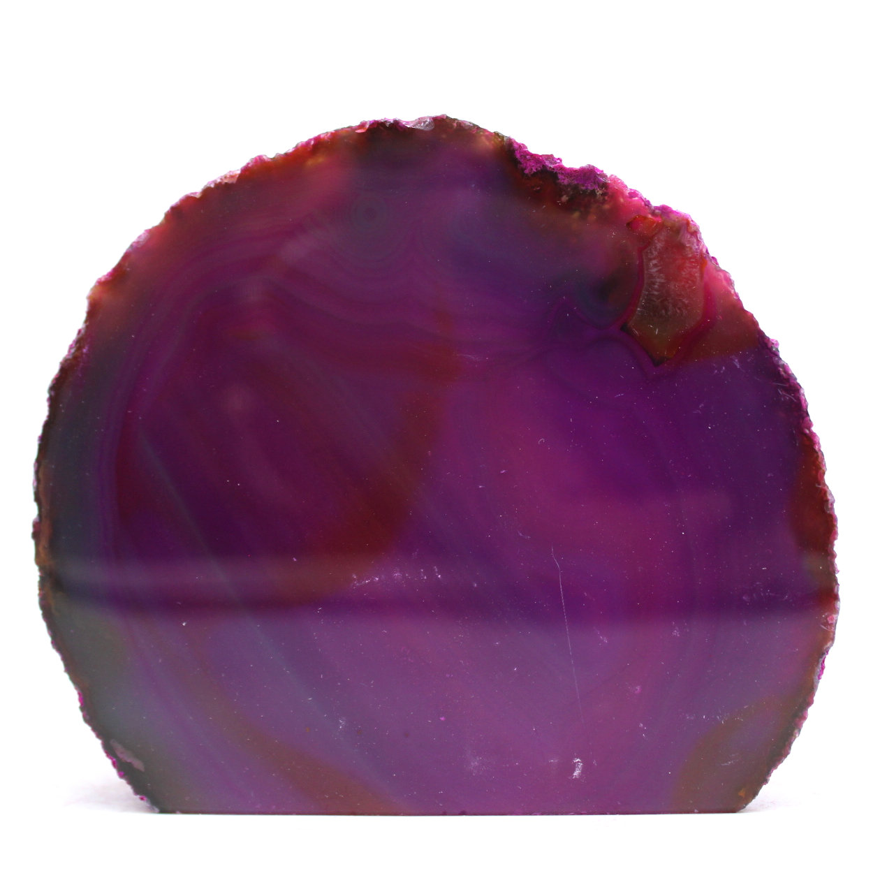 Ágata rosa ornamental para colocar