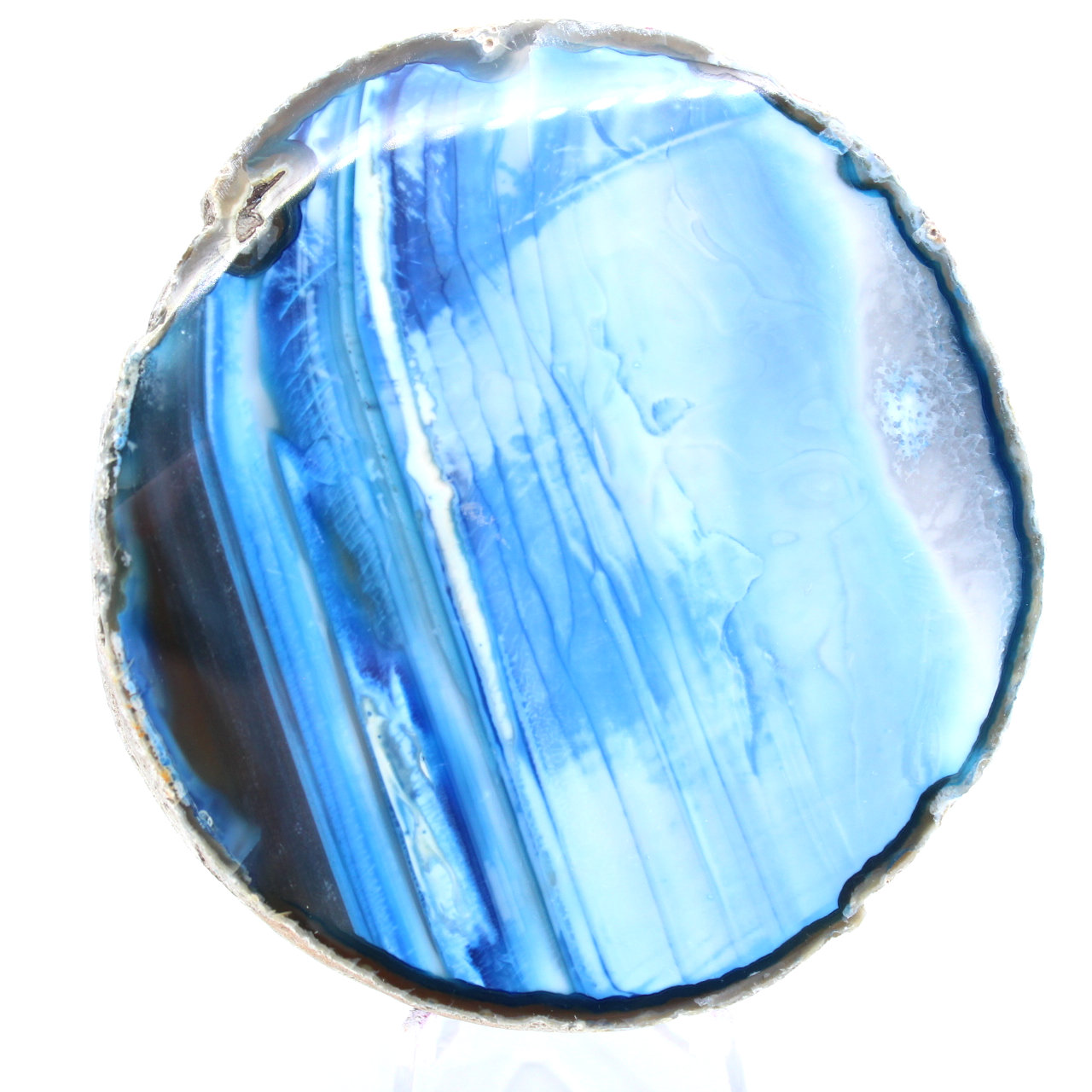 pedra ágata azul