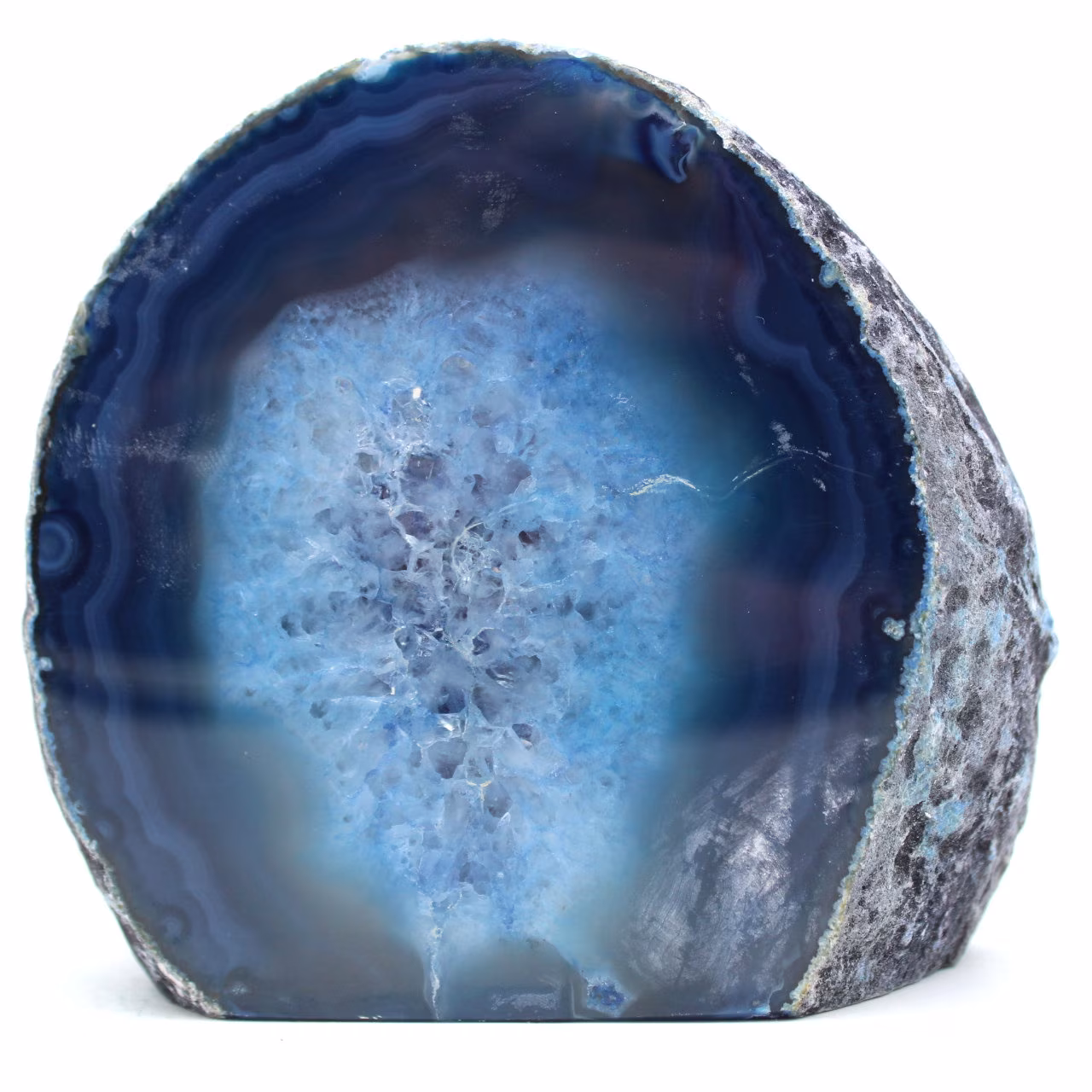Ágata azul ornamental para colocar