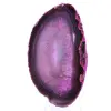 Pedra decorativa em ágata rosa - 0