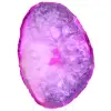 pedra ágata rosa - 0