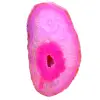 pedra ágata rosa do brasil - 0