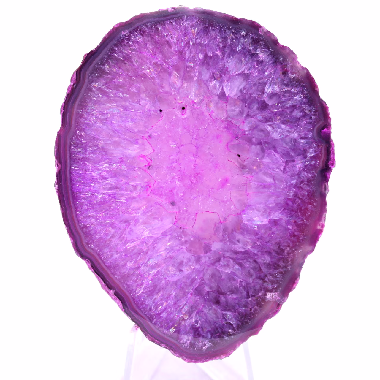 ágata rosa decorativa