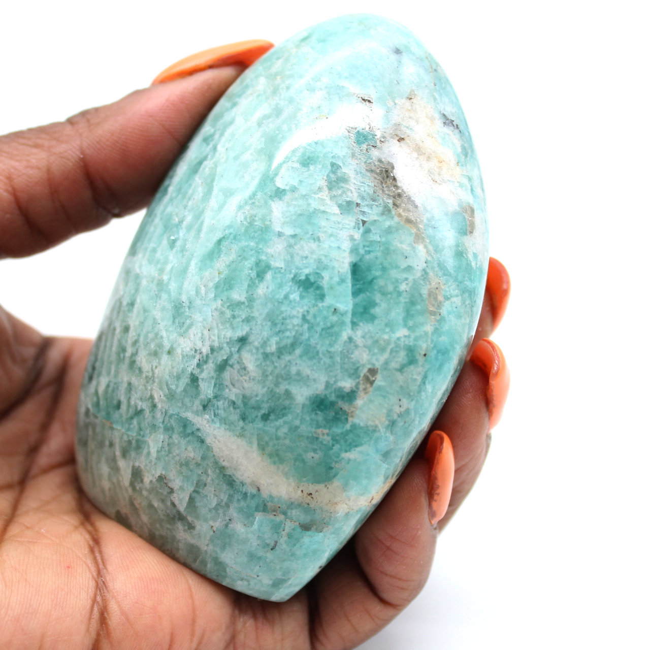 Pedra polida em Amazonita