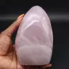 Pedra polida de quartzo rosa - 0