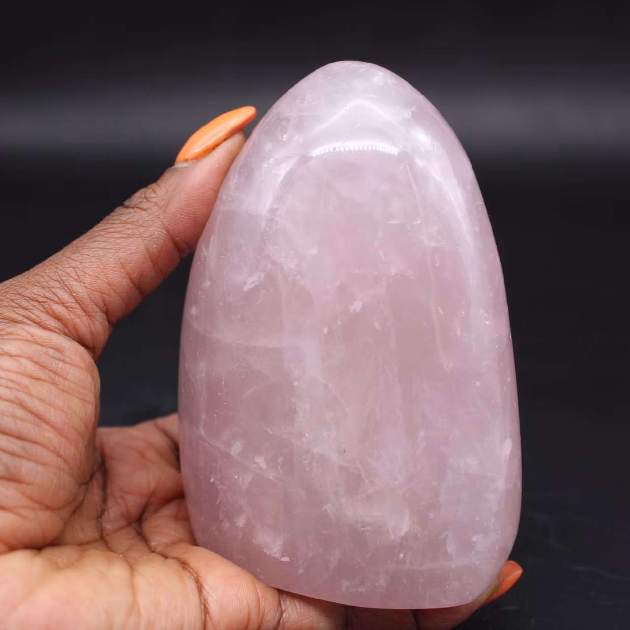 Quartzo rosa para enfeite