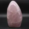 Pedra polida de quartzo rosa - 1