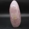 Pedra polida de quartzo rosa - 2