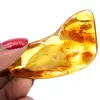 Pedra âmbar polida - 0