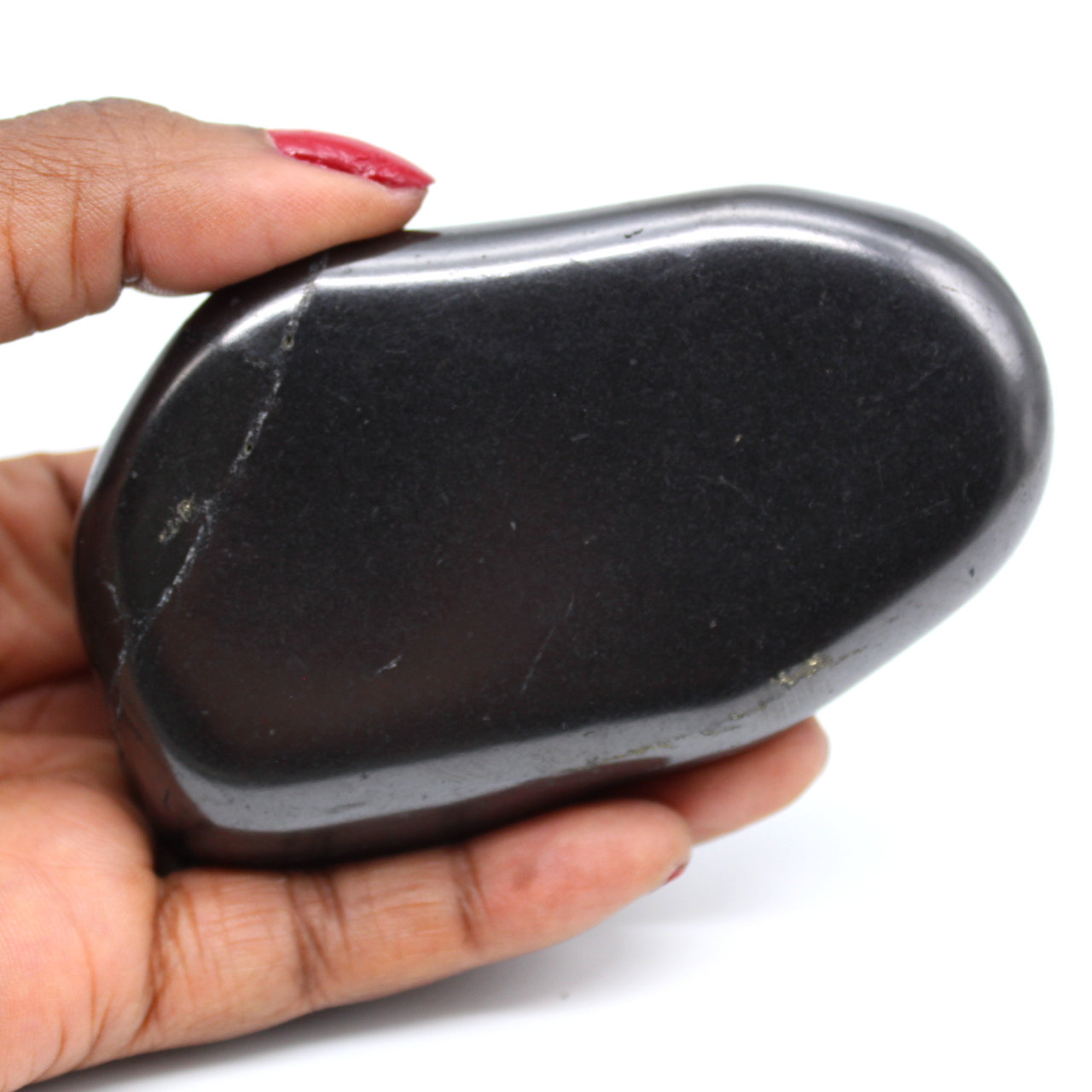 Pedra shungite polida