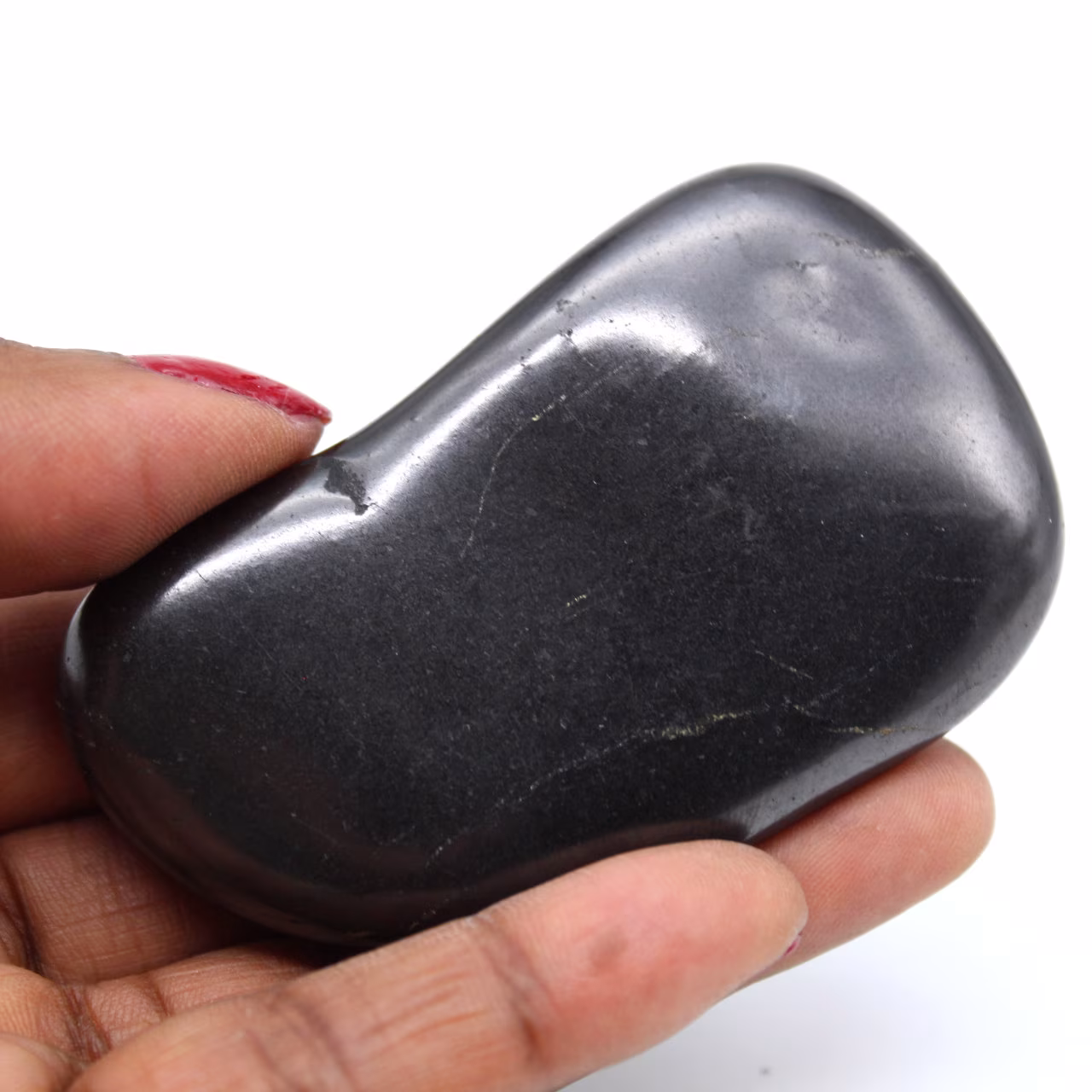 Pedra shungite polida