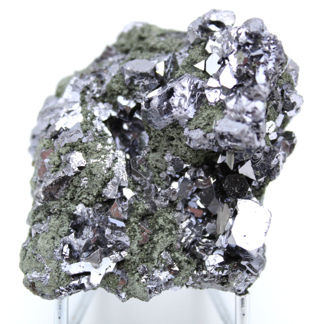 Cristais de esfalerita e galena