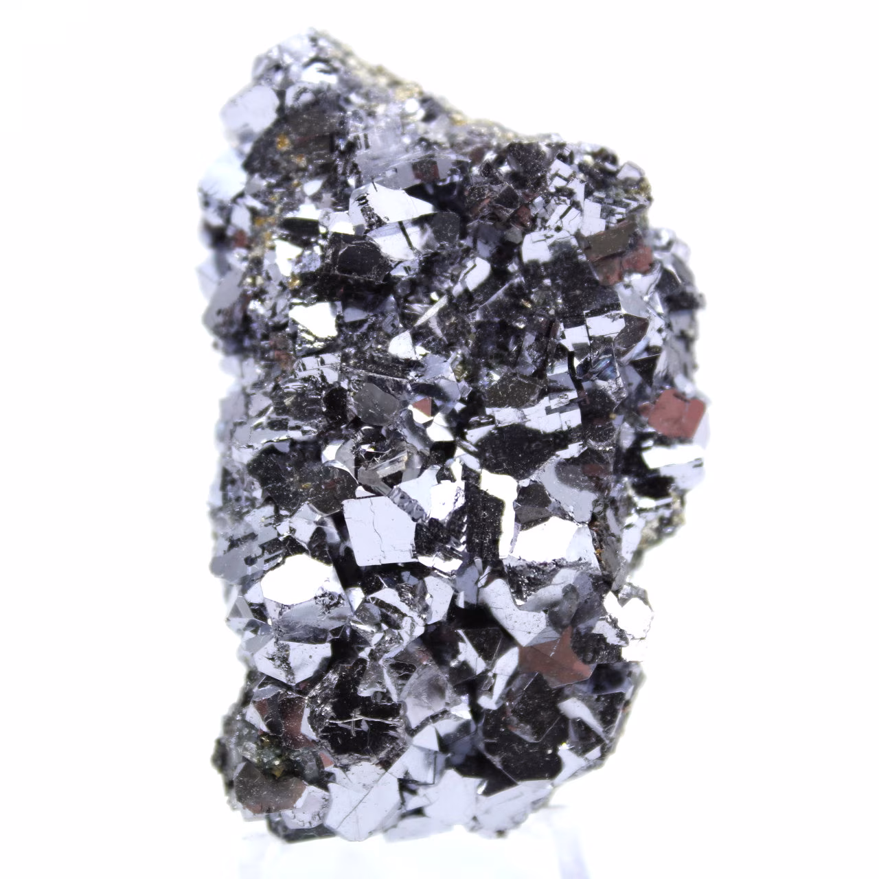 Cristais naturais de esfalerita e galena