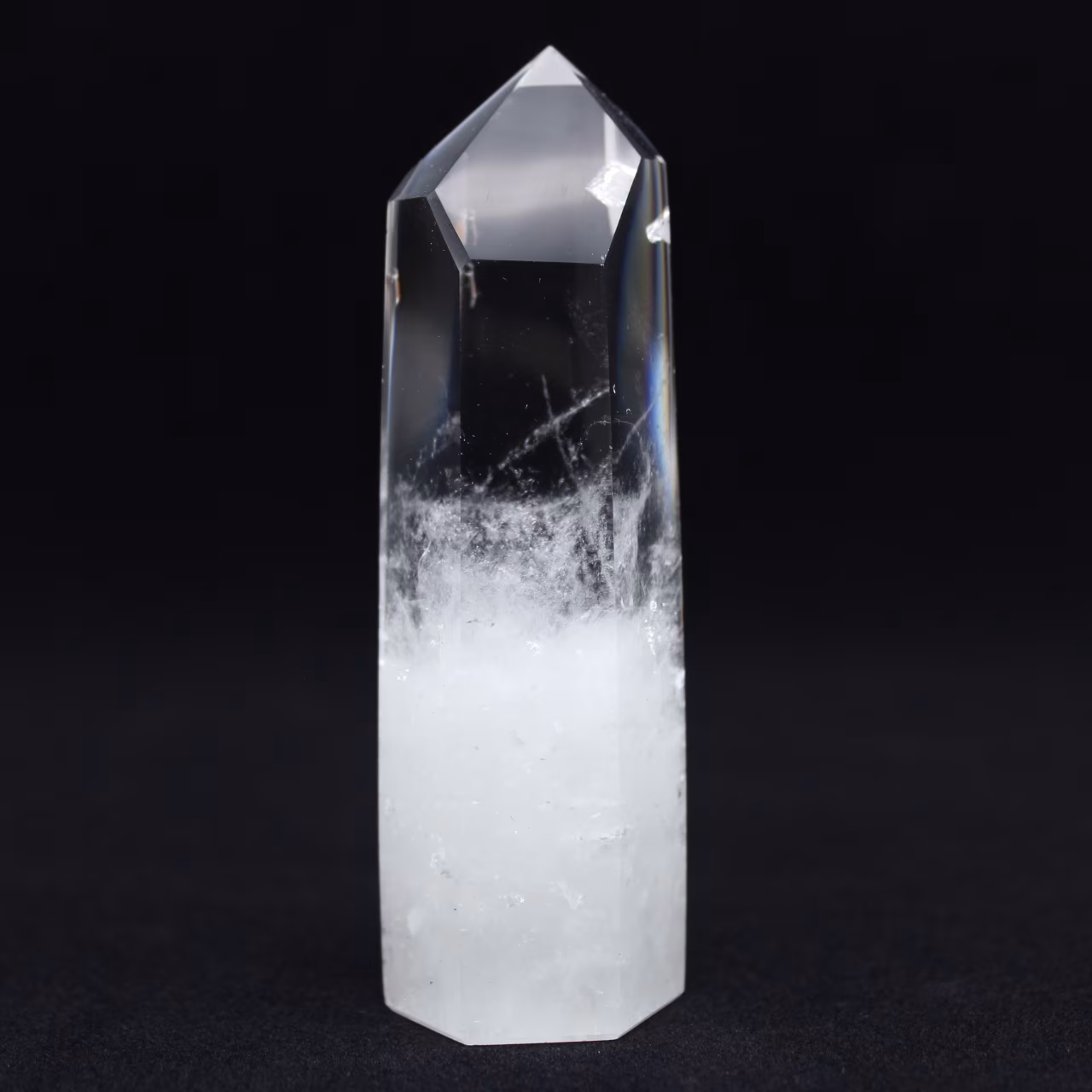 Prisma de quartzo ornamental