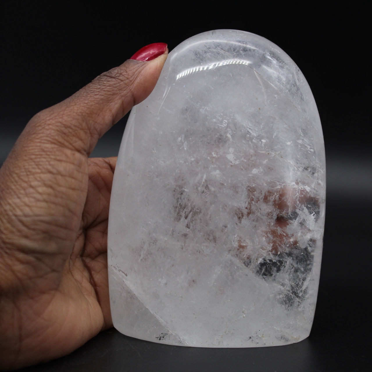 cristal de rocha ornamental natural