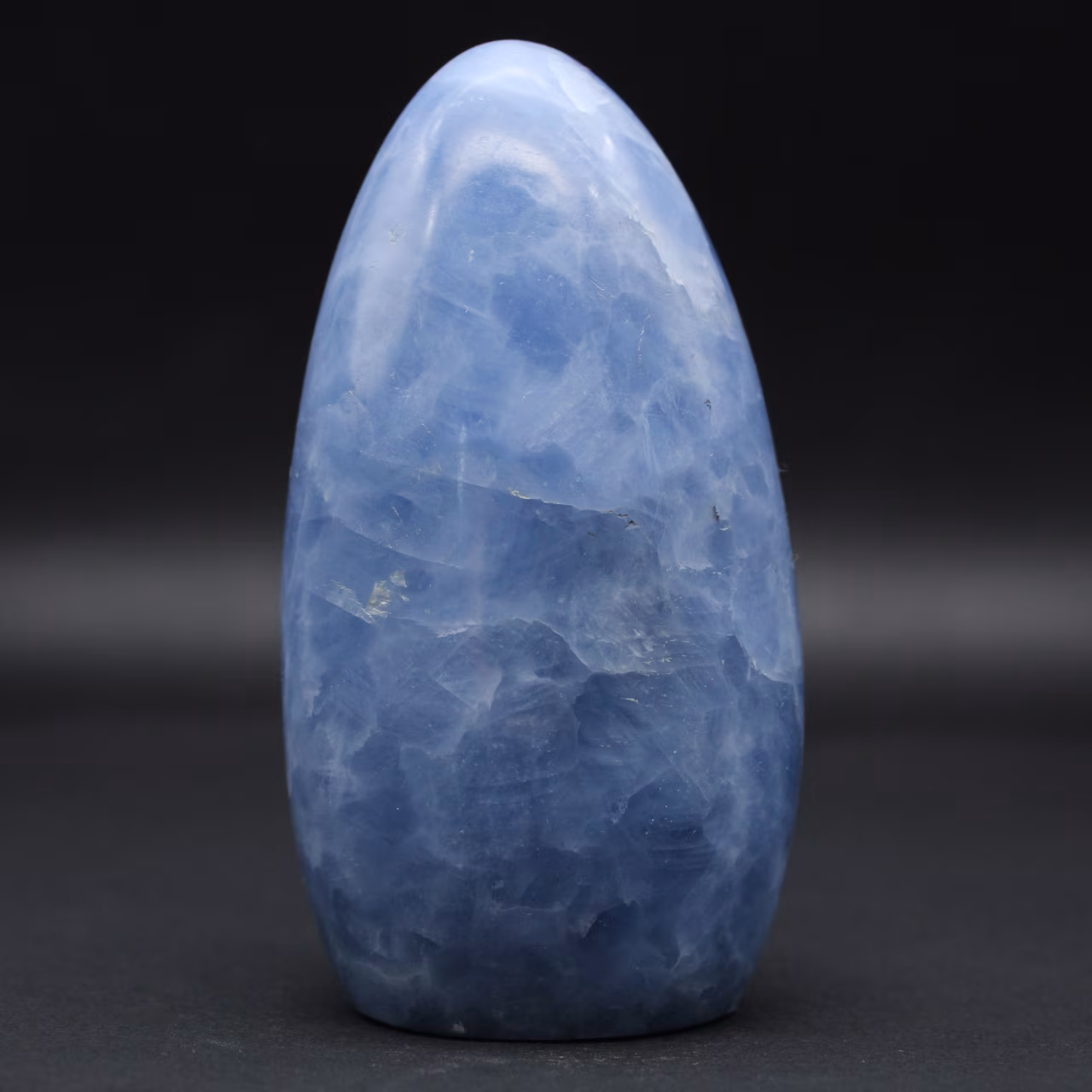 calcita azul polido