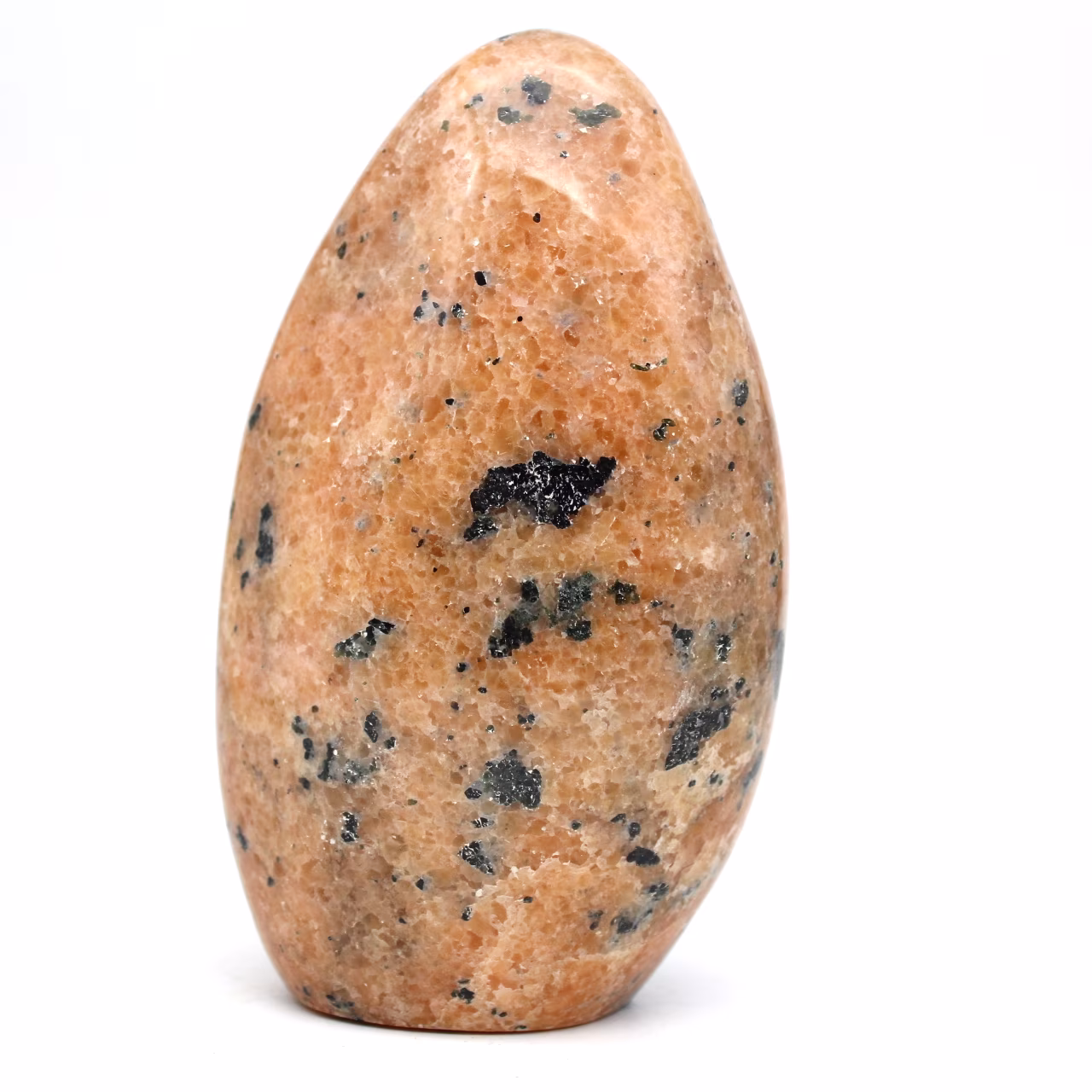 Calcita laranja natural ornamental