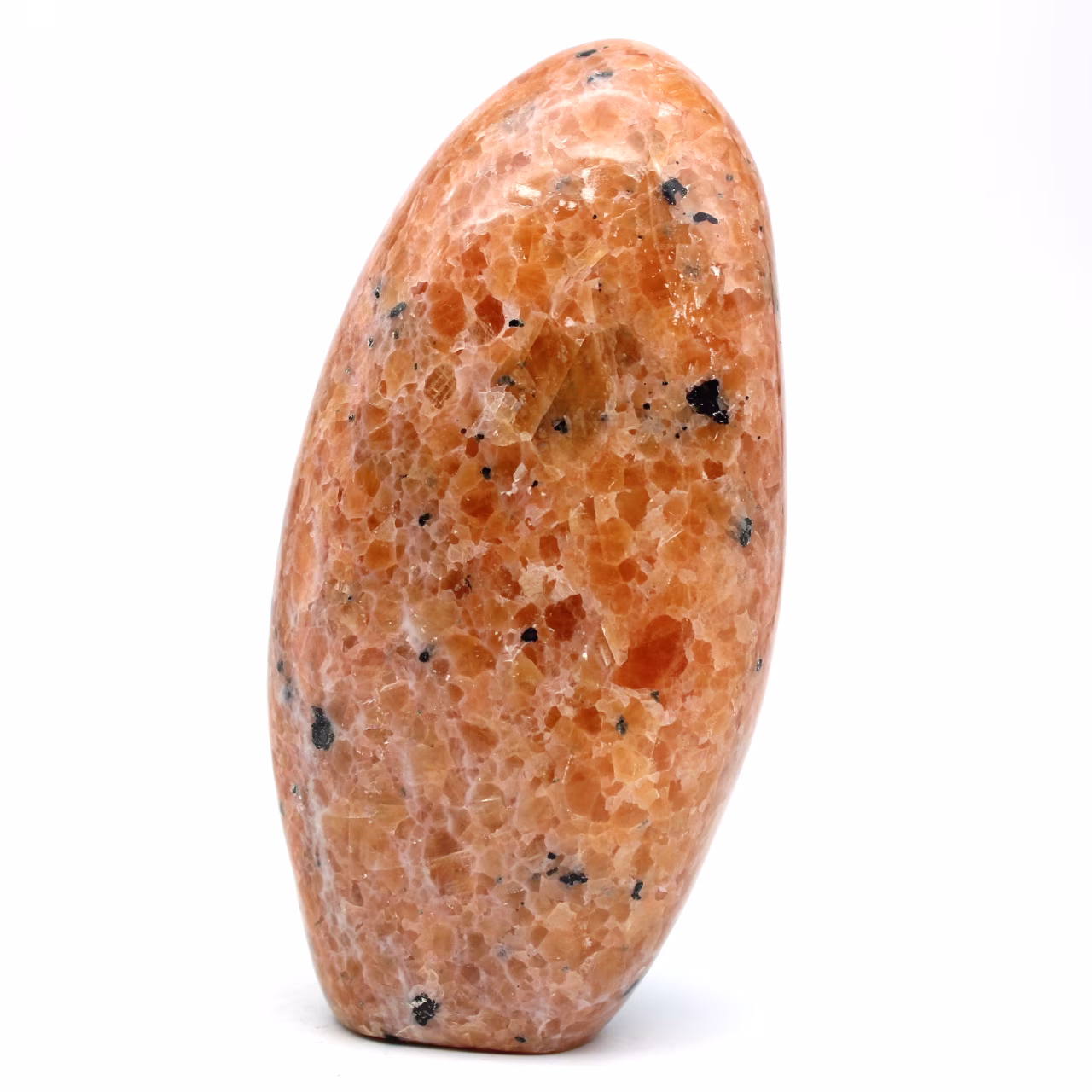 Bloco de calcita laranja para colocar