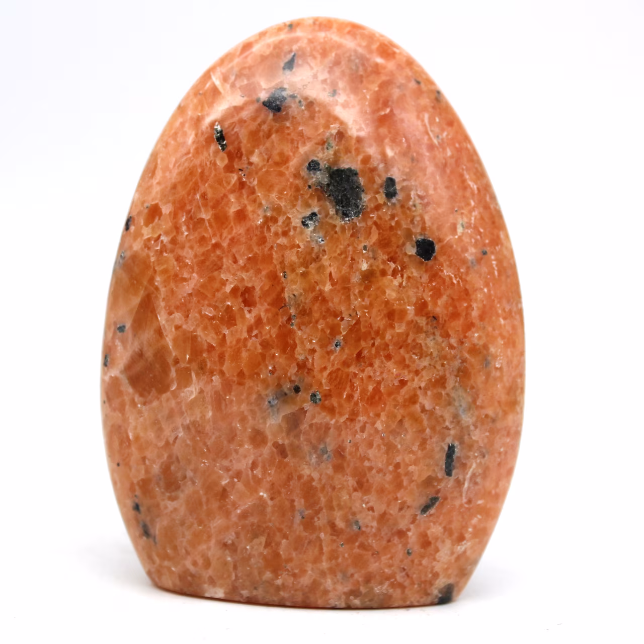Calcita laranja decorativa