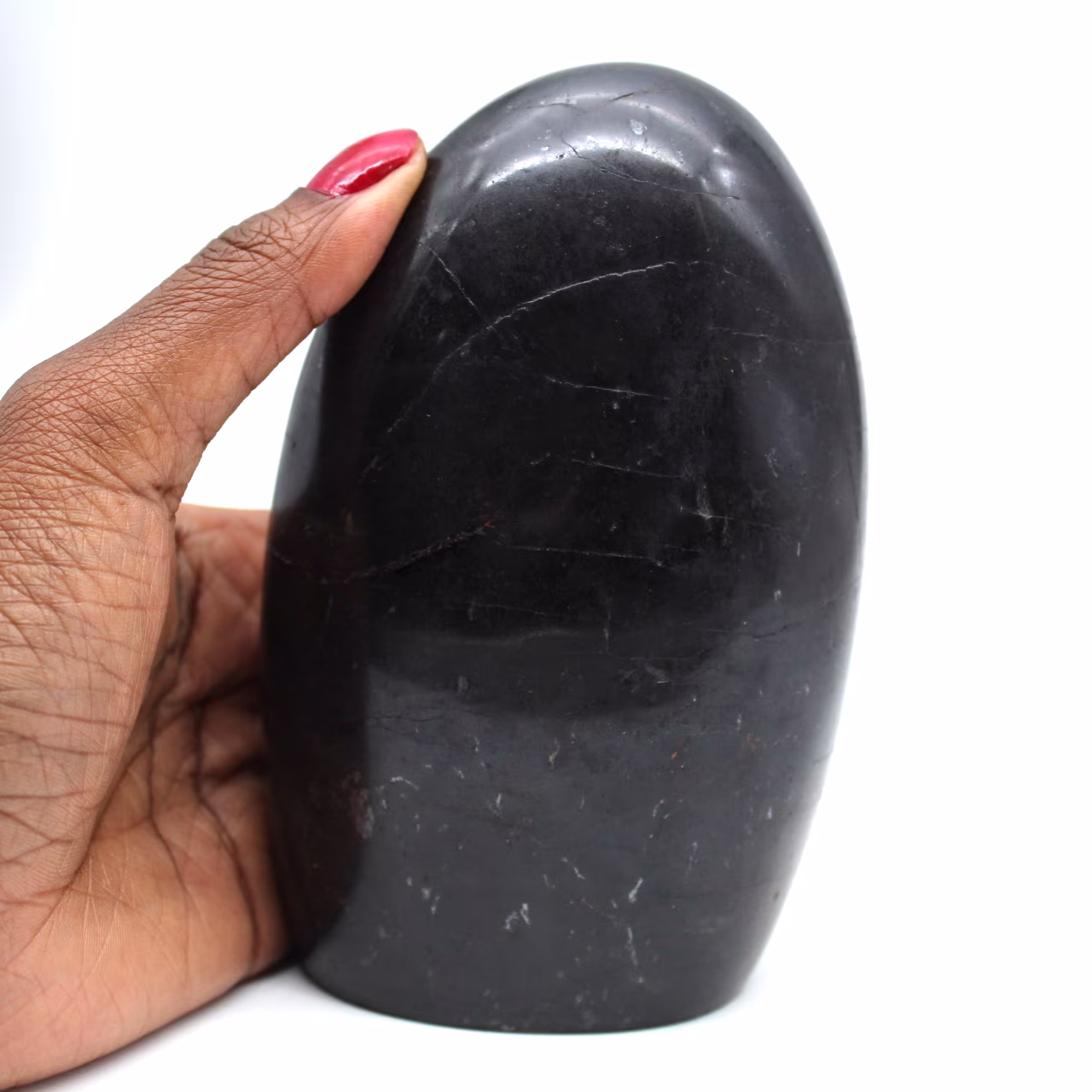 Turmalina negra natural ornamental