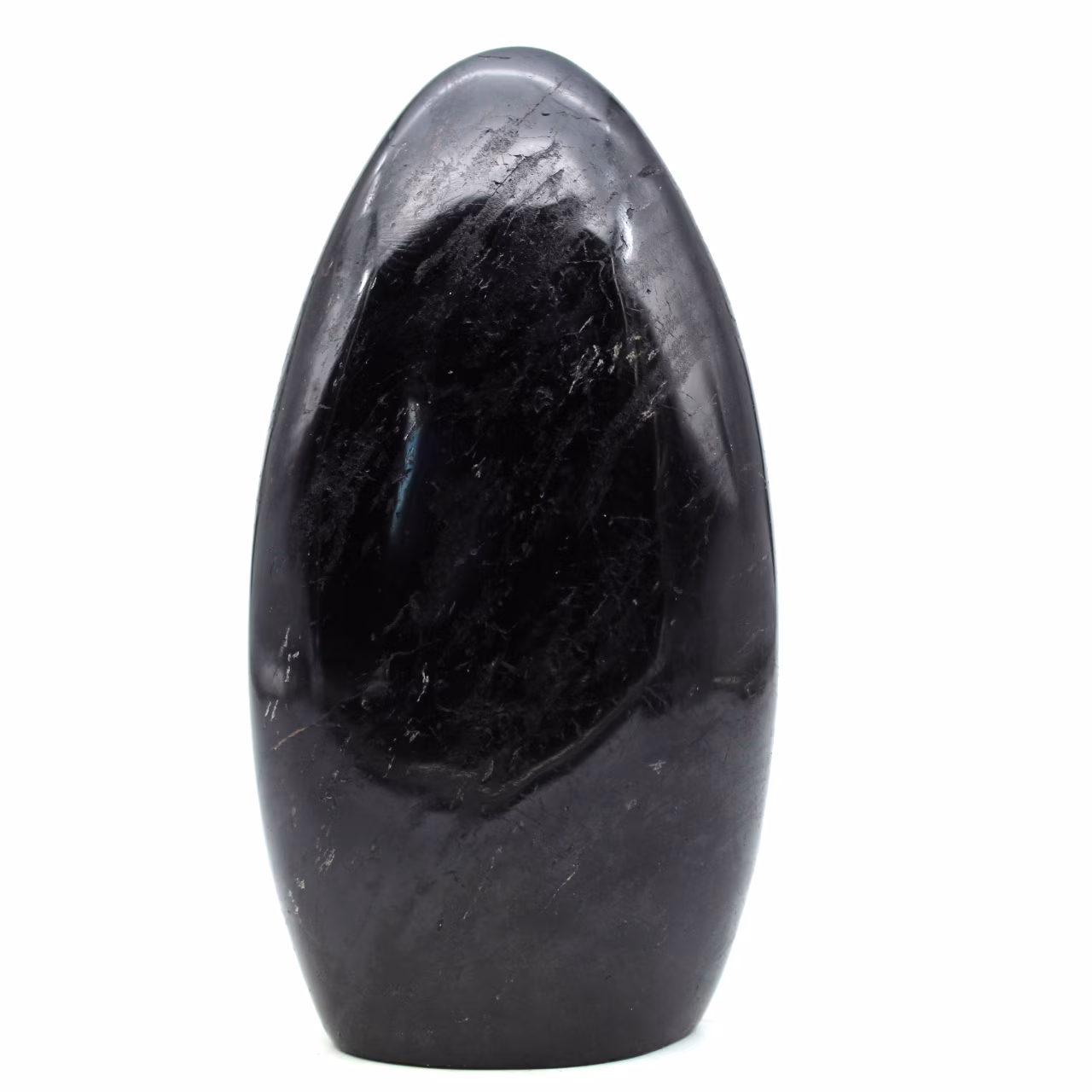 Turmalina negra polida
