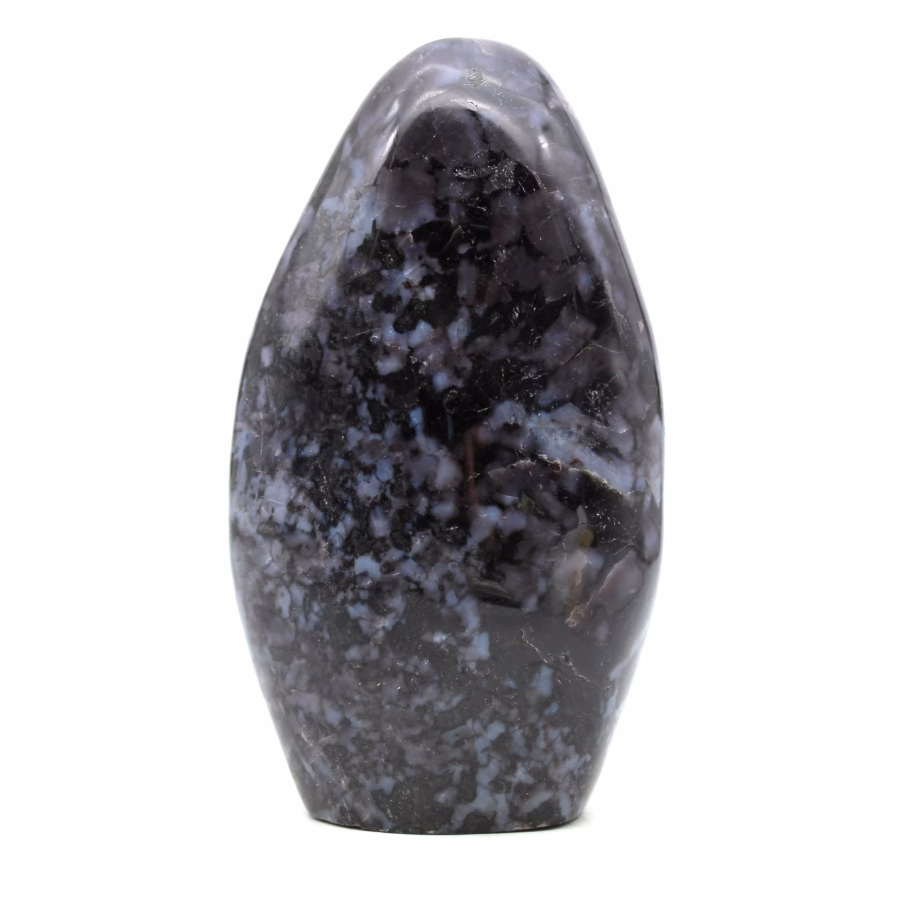 Forma livre polida em indigo gabbro