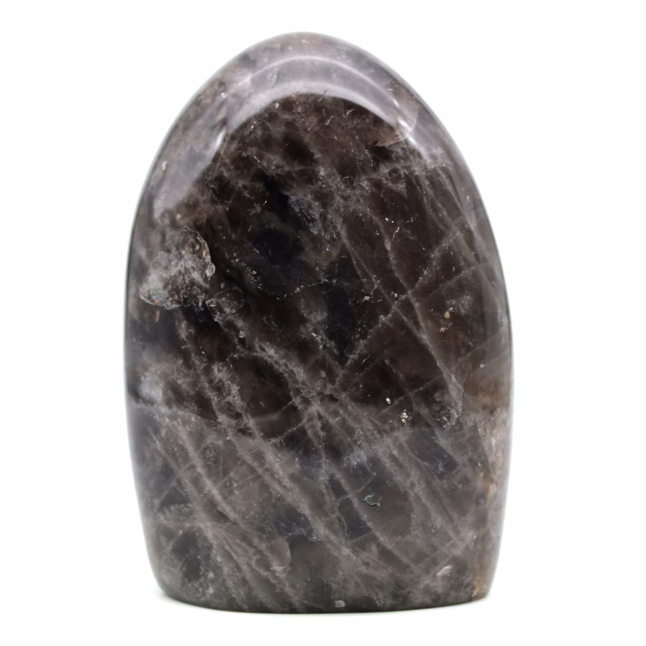 Pedra natural de quartzo fumê