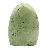 Forma livre polida de feldspato verde - 1