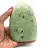 Forma livre polida de feldspato verde