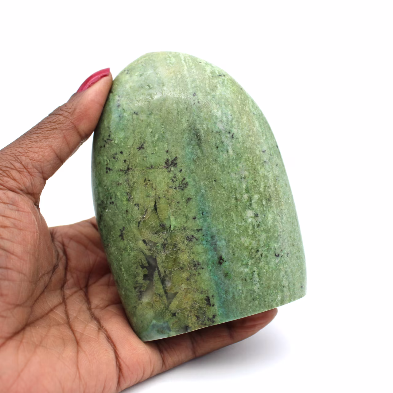 Feldspato verde natural ornamental