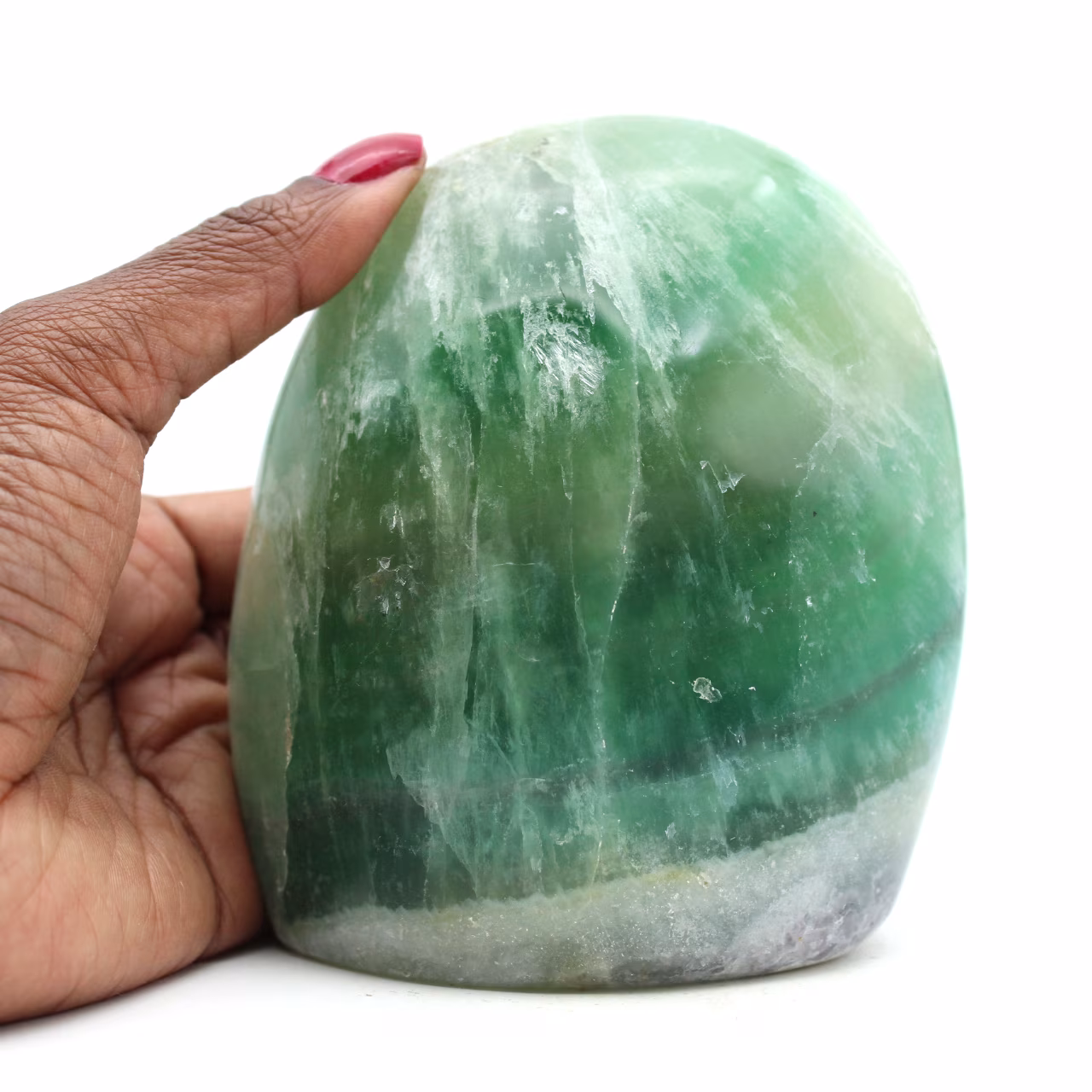 Pedra de fluorita verde