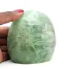 Forma livre polida com fluorita verde - 0