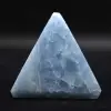 Blauwe calciet piramide - 3