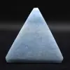Blauwe calciet piramide - 4
