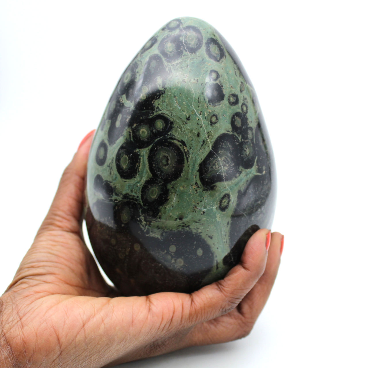 Ovo mineral kambamba jasper