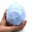Ovo mineral de calcita azul