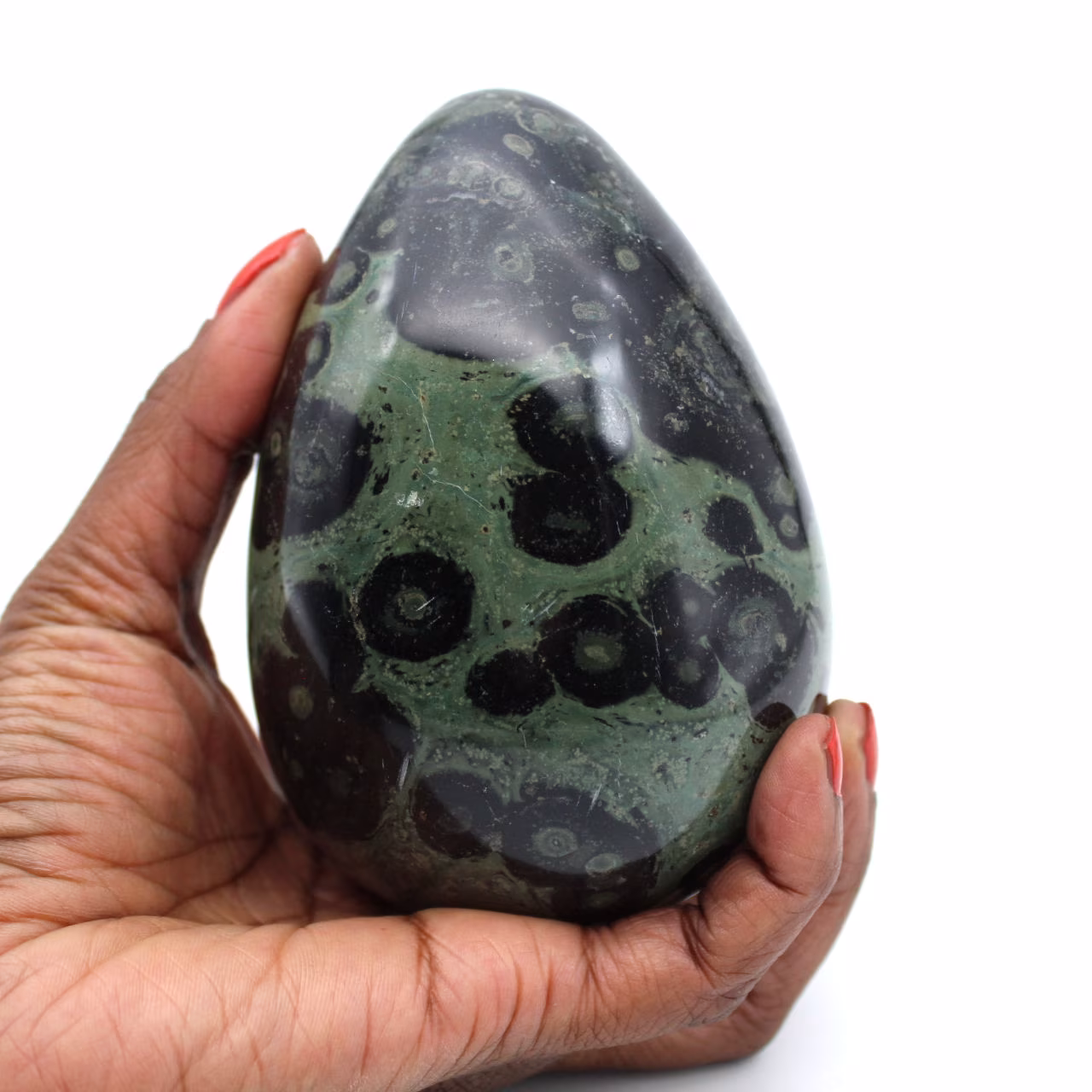 Ovo mineral kambamba jasper