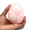 Ovo mineral de quartzo rosa - 0