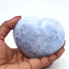 Coração de calcita azul - 0