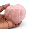 Coração de quartzo rosa - 0