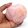 Coração de quartzo rosa - 0