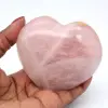 Coração de quartzo rosa - 0