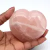 Coração de quartzo rosa - 0