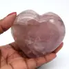 Coração de quartzo rosa - 0